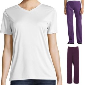 Bundle Lot Hanes Size XL Sweatpants & T-Shirt NWOT